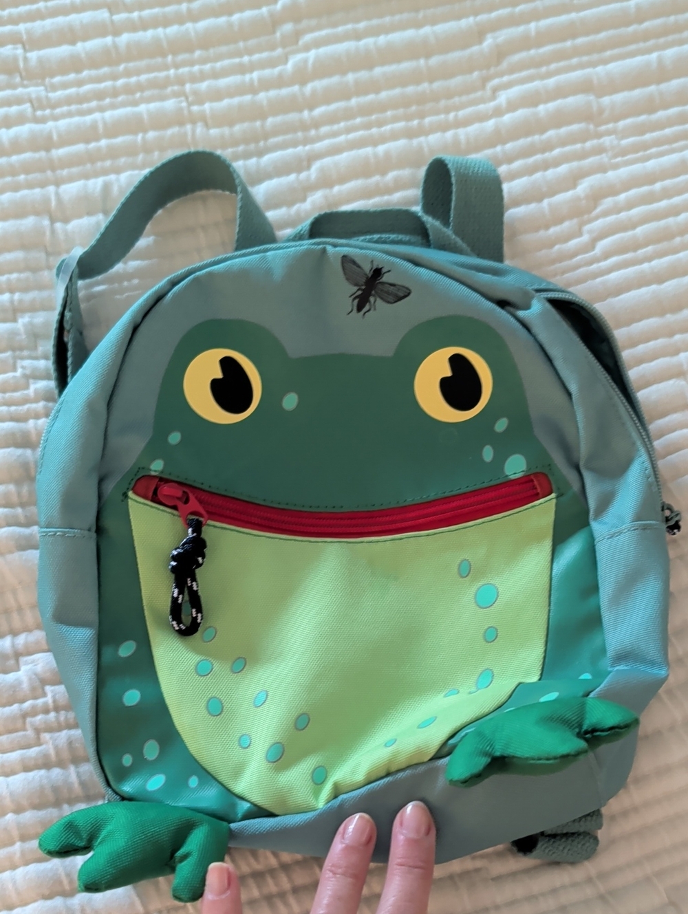 Kids Frog Mini Backpack - Green